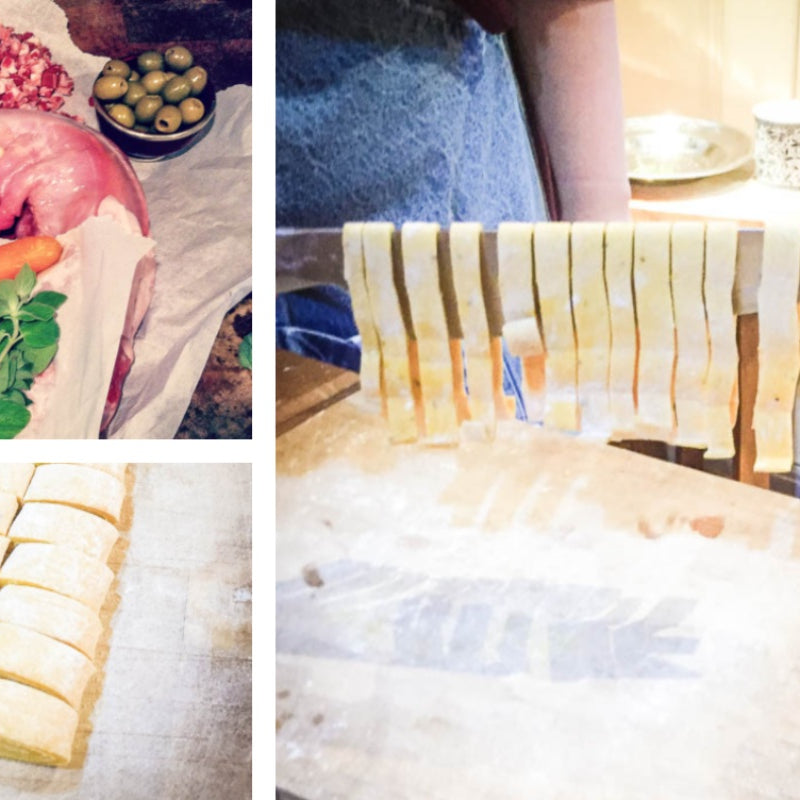 Rich rabbit ragu pasta sauce recipe